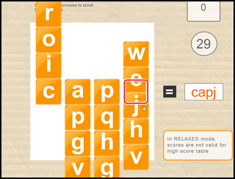 word-strips