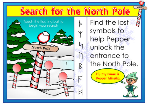 Search for the north pole